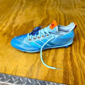 Adidas Adizero light blue men’s metal baseball cleats size 13 NWOT